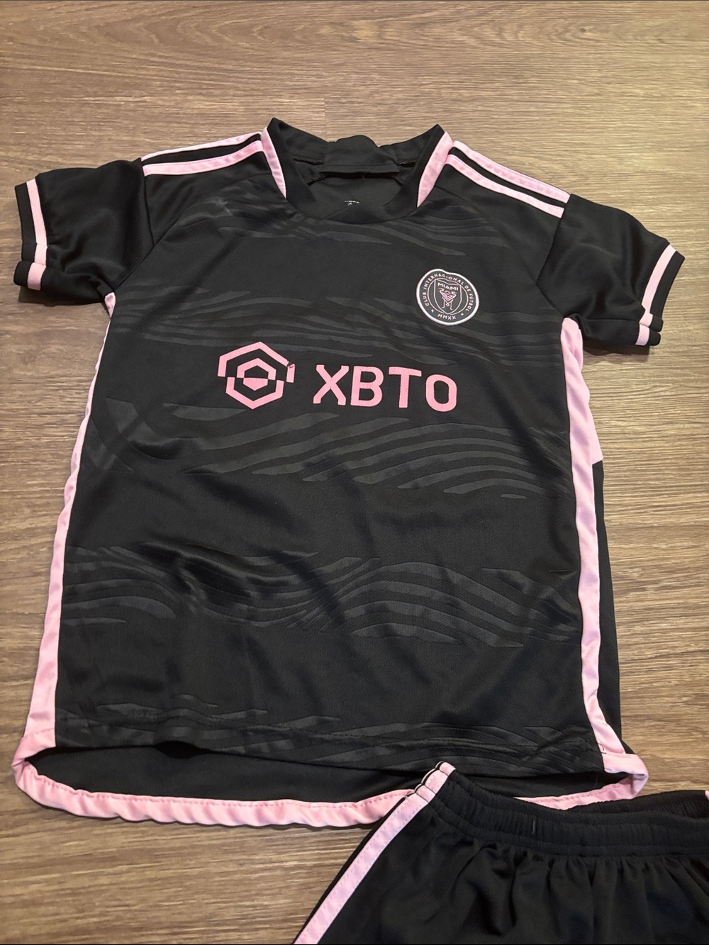 Kids Kit Youth Medium Messi Jersey Messi Soccer Kit Size 24 age 6-8 Miami - Picture 6 of 10